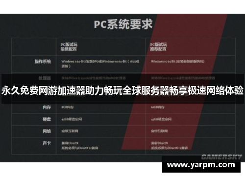 永久免费网游加速器助力畅玩全球服务器畅享极速网络体验